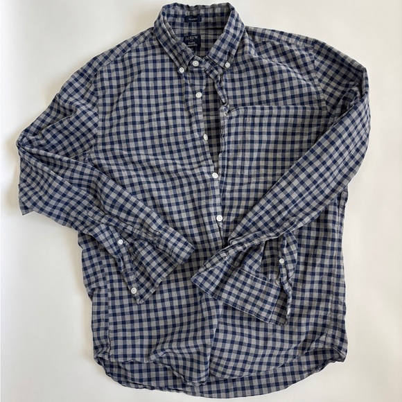 Jcrew Factory Medium Button Shirt - Picture 1 of 4